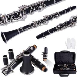 Rowtter YCL-255 bb clarinete 17 chave sib klarnet/abs material do corpo clarinette - Image 4
