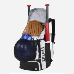 TPAID-Mochila De Beisebol Com Compartimento De Sapatos Para Jovens, Bolsa De Esportes, Treinamento De Softball, Grande Capacidade, 20,5" - Image 1