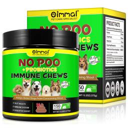 Coprofagia Fezes para Animais de Estimação Alimentar, Prevenir e Parar, Cocô para Cães, Probióticos, Enzimas para Todos os Cães, Sem Mastiga Poo, 150 pcs - Image 6