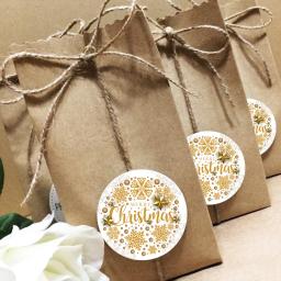 Adesivos decorativos para natal, adesivos com múltiplos selos para embalar envelopes, festa de ano novo, decoração de natal, presentes - Image 6