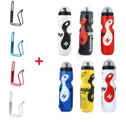 Garrafa de água leve portátil com suporte de gaiola, exterior, equitação, ginásio, esportes, chaleira de ciclismo, acessórios de bicicleta, 750ml - Image 1