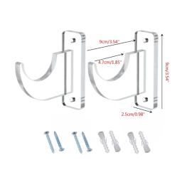 Suporte suporte arcílico conveniente montagem na parede armas dispaly rack prático para colecionável - Image 6