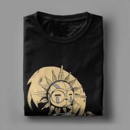 Clair obscur expedição 33 esquie gamer vintage masculino t camisa casual manga curta o pescoço camiseta de algodão impressão topos - Image 4