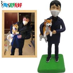 Figura Bobblehead personalizada, personalização de corpo inteiro em imagens, boneca Bobblehead personalizada, presente de Natal para pais e família - Image 4