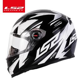 LS2-Classic Full Face Capacete De Motocicleta, Moto Racing, Moto, Capacete De Tanque, Xdron Casque, Samurai Draze, FF358 - Image 2