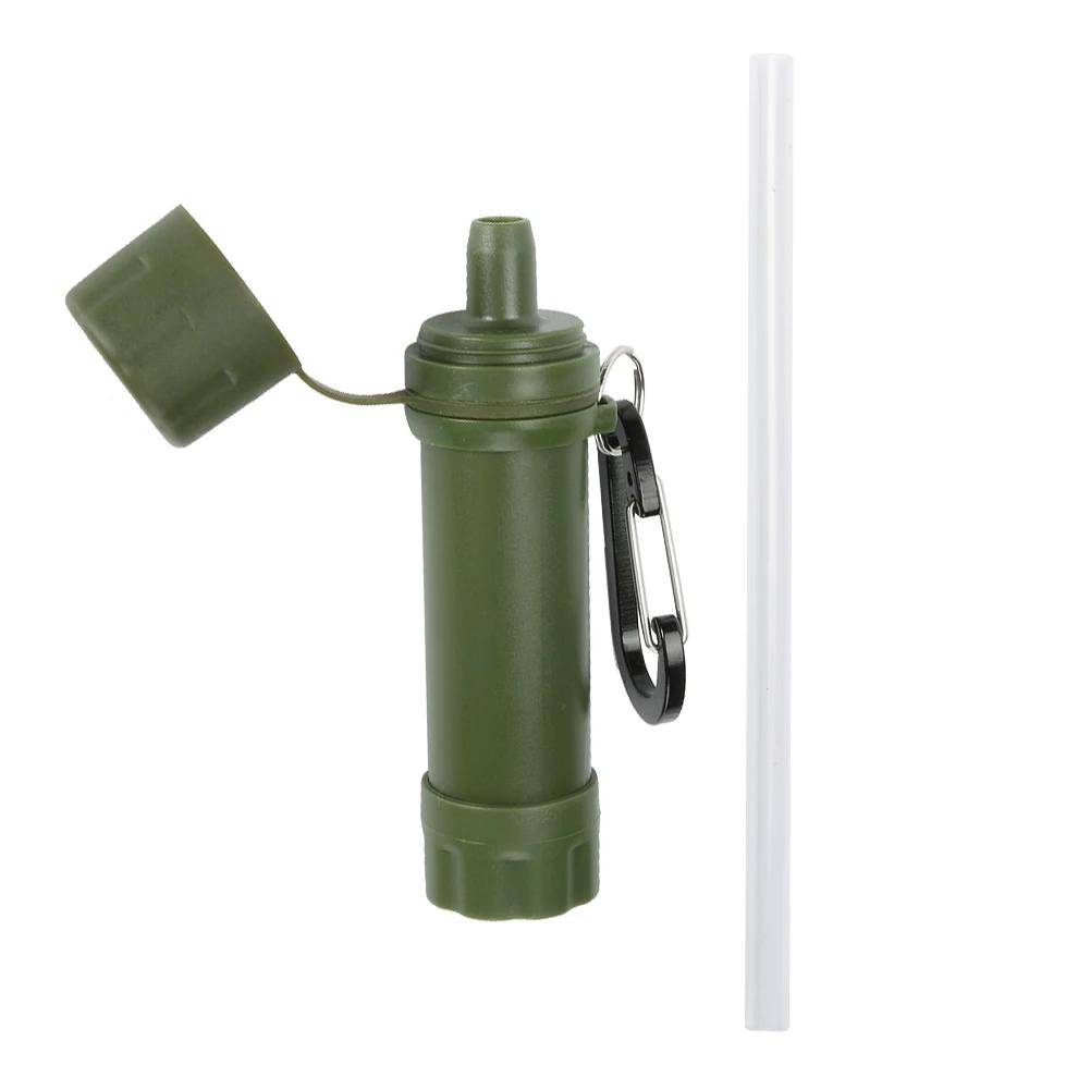 Ferramentas de filtragem de água potável de emergência, Camping portátil, Caminhadas, Purificador de água de sobrevivência, Filtro com palha - Image 1