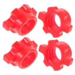 Braçadeiras de barra, 4 unidades, acessórios de barra de haltere, equipamento de ginástica em casa, seguro, estável, levantamento de peso, coleiras de parafuso, fitness - Image 5