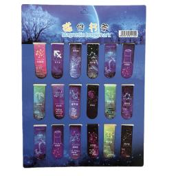 Cat Tower Magnetic Bookmarks, Clipes de Página, Marcadores de Página, Fofos, Estudante, Escritório, Leitura, 18 Pcs, Conjunto - Image 5
