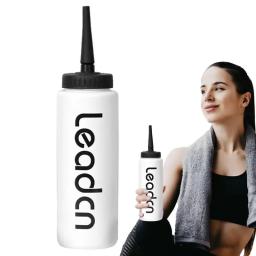 Garrafa de água de hóquei portátil com palha longa hóquei no gelo futebol garrafas de ciclismo design de moda esportes ao ar livre engrenagem 1000ml - Image 1