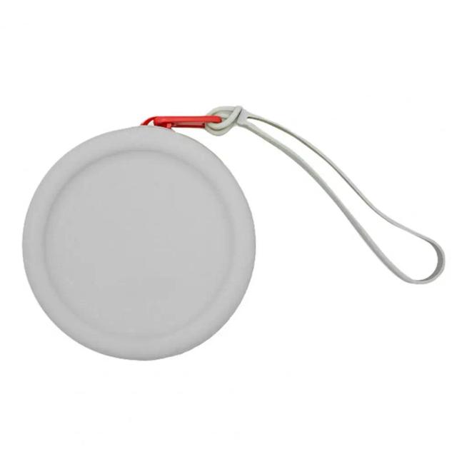 Bolsa de Pet Treat em Silicone com Mosquetão e Zíper, Compacta e Prática para Crianças e Cães