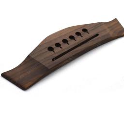 6 cordas rosewood guitarra acústica ponte grandes peças de reposição - Image 6