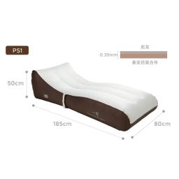 Cama inflável automática para uma pessoa, cama com almofada de ar, acampamento ao ar livre, colchão dobrável portátil, PS1, novo, 2024 - Image 6