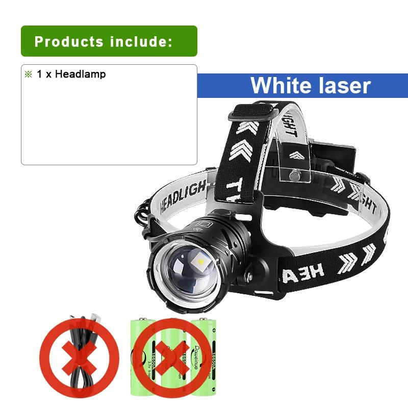 2024 novo portátil super brilhante farol 18650 recarregável led cabeça lanterna ao ar livre à prova dwaterproof água zoom acampamento pesca lanterna - Image 1