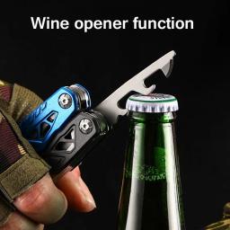 Multitool portátil de sobrevivência tática, 14 em 1, Camping, ferramentas ao ar livre, martelo, chave ajustável, alicate de emergência, novo, 837 - Image 6