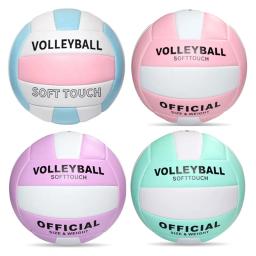 Bolas de Voleibol Indoor e Outdoor para Iniciantes e Adolescentes, Impermeável Sports Training Game, Tamanho Oficial 5 - Image 1