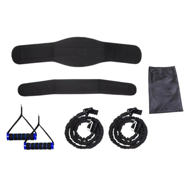 Kit Completo de Bandas de Resistência para Treinamento de Força e Multi Esportes em Casa