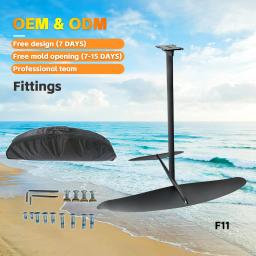 Alta Qualidade Alumínio Carbono Wing Foil Surfboard Hydrofoil F11 Iniciantes Grande Lâmina 2100 sqcm Venda Quente Esportes Aquáticos - Image 1