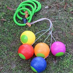 Clássico pular bola para esportes ao ar livre, 1 parte, exercício, coordenação, força, reação, treinamento, balanço - Image 3