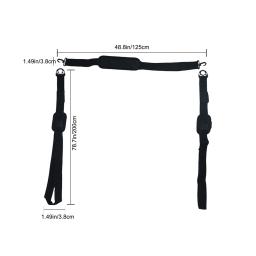Sup paddle board carry strapnon-deslizamento confortável acessórios de suporte de prancha multi-uso alça de ombro para pá de prancha - Image 5