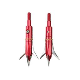 Arco e flecha Blade Arrowhead, Flecha expansível para recurva ao ar livre, arco composto, caça, tiro Sports Acessórios, 2 lâminas, 6pcs - Image 3