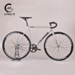 Tsunami-Fixed Gear Bike Track, Velocidade única Bicicletas De Corrida, Quadro De Alumínio 700C, Ciclismo Peças, personalizável, Sem Freio, Fixie, SNM100 - Image 6