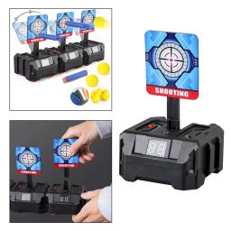 Pontuação de alvo elétrico, reinicialização automática, tiro, alvo digital para pistola de bola de gel, acessórios de arma de brinquedo, contador de tiro interno - Image 5