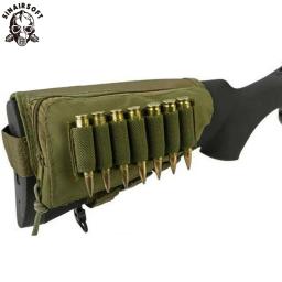 Tactical Muti-funcional Caça Zipper Rifle, Buttstock Pack Bag, bochecha Pad, Descanso Shell, Mag, Bolsa de munição, Bolso Revista Bandolier - Image 2