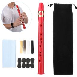 Mini saxofone de bolso com acessórios, 8 furos, saxofone profissional para iniciantes, amantes da música, instrumento de sopro - Image 1
