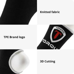 Torque-protetor de tornozelo de malha para homens e mulheres, cintas esportivas, acessórios de ginástica, futebol, futebol, bandagem, proteção, futebol, futebol, 1 par - Image 6