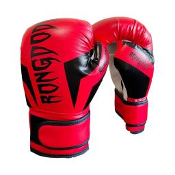 Luvas De Boxe Para Crianças, Saco De Perfuração, Sparring Marcial, Preto, 38x23cm - Image 6