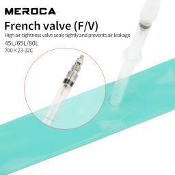 MEROCA-Road Bike TPU Tubo Interno, Tubo Interno de Bicicleta Ultra Leve, 700x23-32C, 45L, 65L, 80L - Image 6