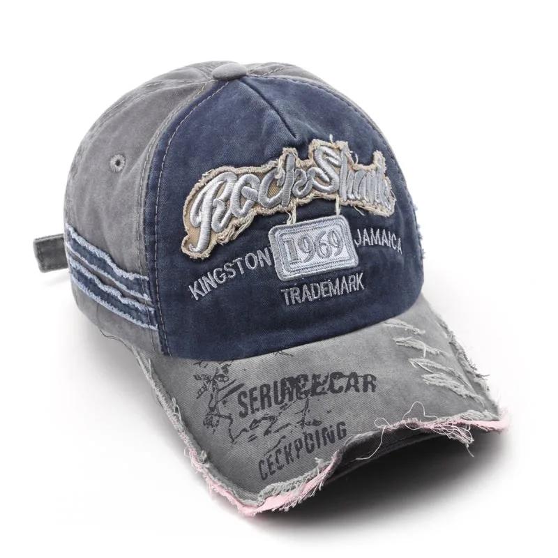 Bonés de beisebol retro bordados para homens e mulheres, de algodão ajustáveis, chapéu casual de streetwear hip hop, chapéu y2k, primavera verão - Image 1