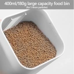 Alimentador Automático de Alta Capacidade para Peixes Grandes, Aquário, Timing Inteligente, Alimentador de Tartarugas, Alimentador, 400ml - Image 5