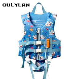 Oulylan Buoyancy Vest para Crianças, Criança, Jaquetas De Banho, Jet Ski Boating, Esportes Aquáticos à Vela, Suprimentos de Natação, Surf - Image 2