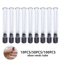 Tubo De Armazenamento De Reeds De Oboé Com Fixação De Aperto, Estojo De Plástico, Acessórios De Oboé, 10 Pcs, 50 Pcs, 100 Pcs - Image 4