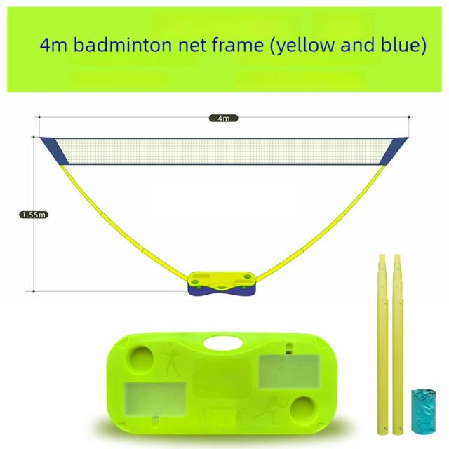Rede de Badminton Portátil Profissional 3-4m