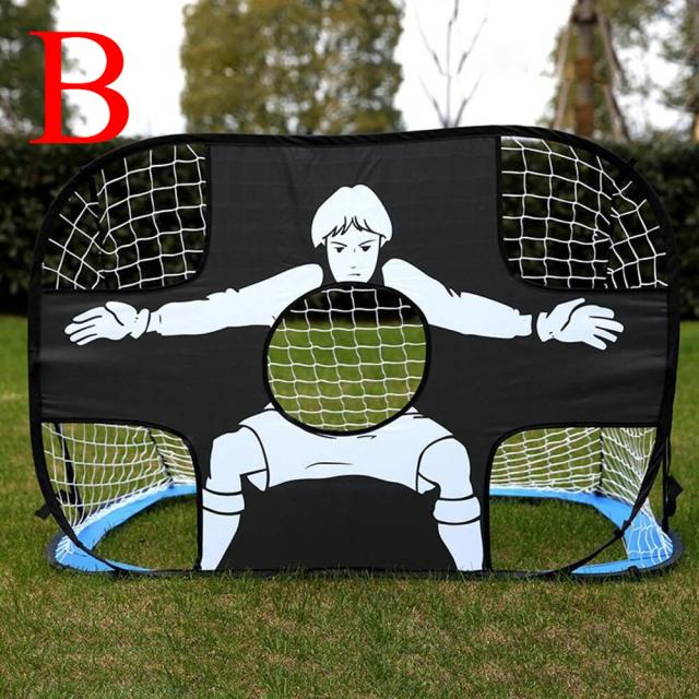 Objetivo de Futebol Dobrável em Nylon para Crianças e Adultos - Ideal para Playground, Quintal e Treinamento Interno e Externo