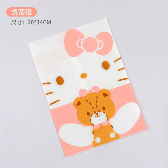 Saco Decorativo Kuromi da Sanrio para Armazenamento de Snacks e Presentes em Festa