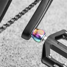 Muqzi-extensores pedais de aço inoxidável para bicicleta, adaptador extensor mtb, 9/16 polegadas - Image 2
