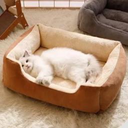 Camas para cães e gatos, Almofadas, Camas, Mat, Produtos, Acessórios para cachorros, Todas as casas, Suprimentos, Casas, Itens, Cesta - Image 6