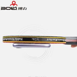 BOLI-Raquete De Tênis De Mesa Profissional, 5/6 Estrelas, Ofensiva, Ping Pong, Com Elasticidade Fina, 2 Pcs - Image 3