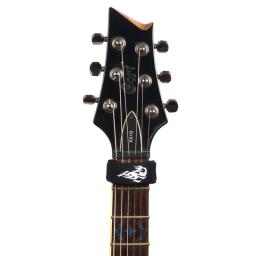 Muter corda ajustável guitarra com padrão animal, redução de ruído, anti-ruído amortecedor, 6 cordas instrumento musical baixo - Image 3