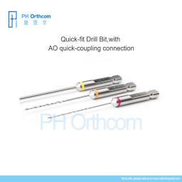 Bits ortopédicos de ajuste rápido com conexão de acoplamento rápido AO, Veterinário, Instrumento cirúrgico, Equipamento médico, Suprimentos médicos - Image 3