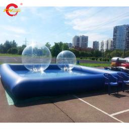 Inflável Zorb Ball Pit, Equipamento De Jogo De Água, Pool Pit para Aqua Bumper Cars Sports Game - Image 2