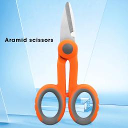 Aço inoxidável Kit Fibra Óptica Ferramenta, óptica Stripper, Aramid Scissors e Wire Stripper, VCFS-30, 3pcs - Image 6