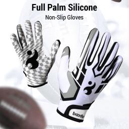 Luvas esportivas extra-grip para fitness, atividades ao ar livre, aderência aprimorada, esportes de equipe, 1 par - Image 1