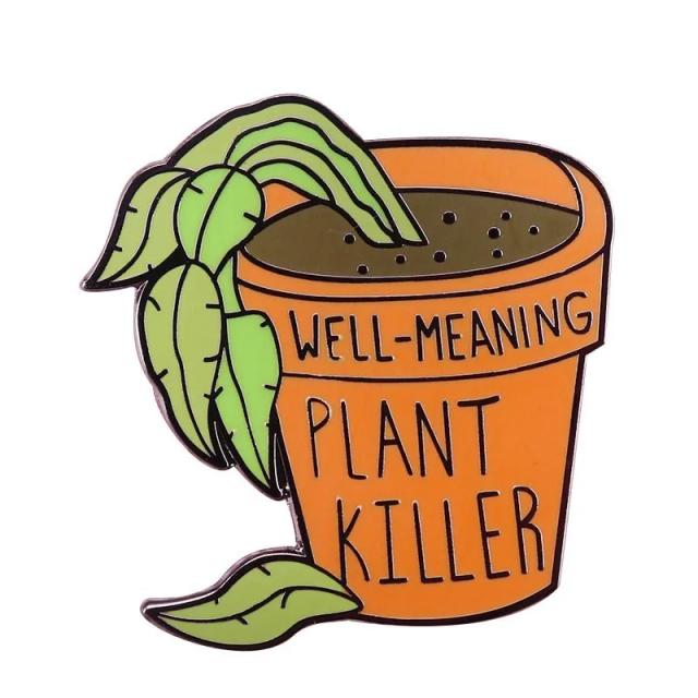 Alfinetes de Esmalte de Plantas: Acessórios de Moda para Todos os Gêneros, Broches de Lapela e Presentes com Significado
