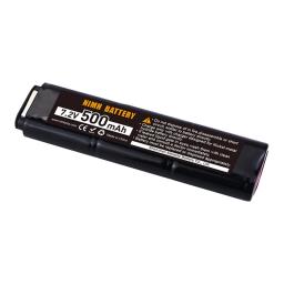 500mAh 7.2V Ni-MH Nova Bateria Para CM030 CM121 CM122 CM123 Marui 18C, P8, M93R AEP AEG M81, M84 e TM AEP baterias de pistola de ar - Image 4