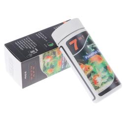7in 1 aquário teste kit, água doce e água salgada lagoa, tiras de teste para aquário, água salgada fresca, 1pc - Image 4