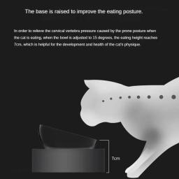Xiaomi Petkit-Pet Alimentando Pratos, Gatos Tigelas, Resistente a Riscos, Alimentador Duplo Ajustável, Animais de Estimação, Ferramentas de alimentação - Image 5